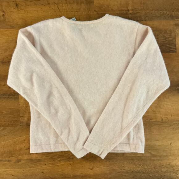 Liz Claiborne VTG Crewneck Angora Wool Long Sleeve Women Pullover Sweater Size S - Picture 5 of 5